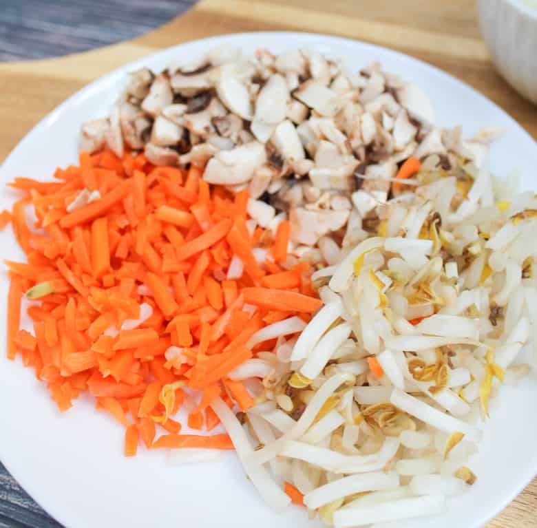 Easy Vegetable Egg Foo Young Recipe with Gravy