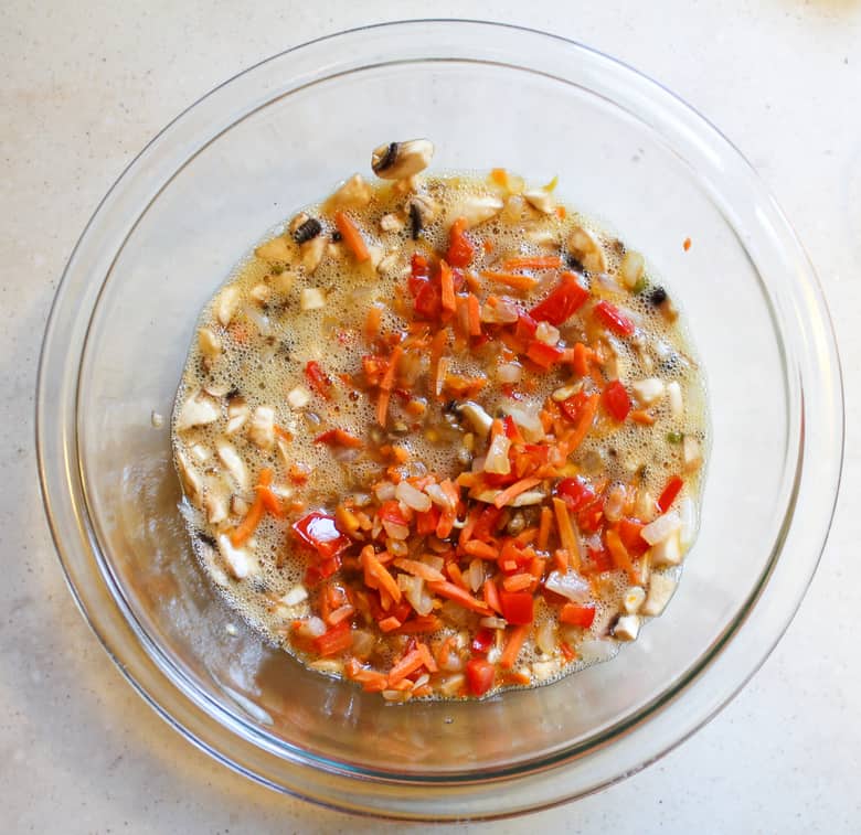 Easy Vegetable Egg Foo Young Recipe with Gravy