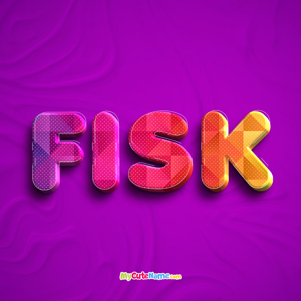 Fisk meaning what is the meaning of name Fisk ? [MyCuteName]