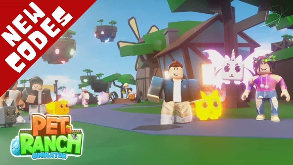 Easy to Copy Pet Ranch Simulator codes November 2020