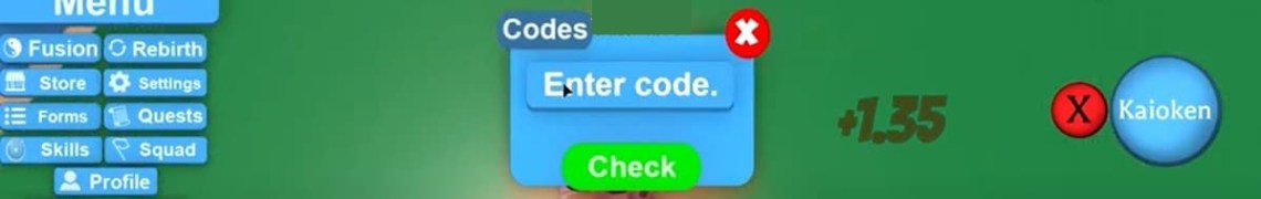Saiyan Fighting Simulator Codes