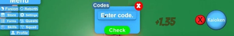 Saiyan Fighting Simulator Codes