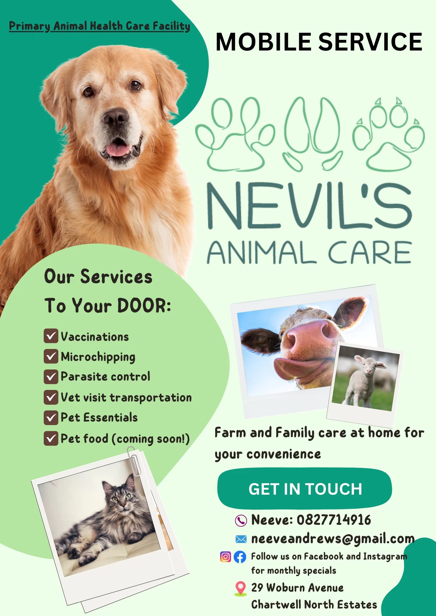 Nevil's Animal Care My Dainfern