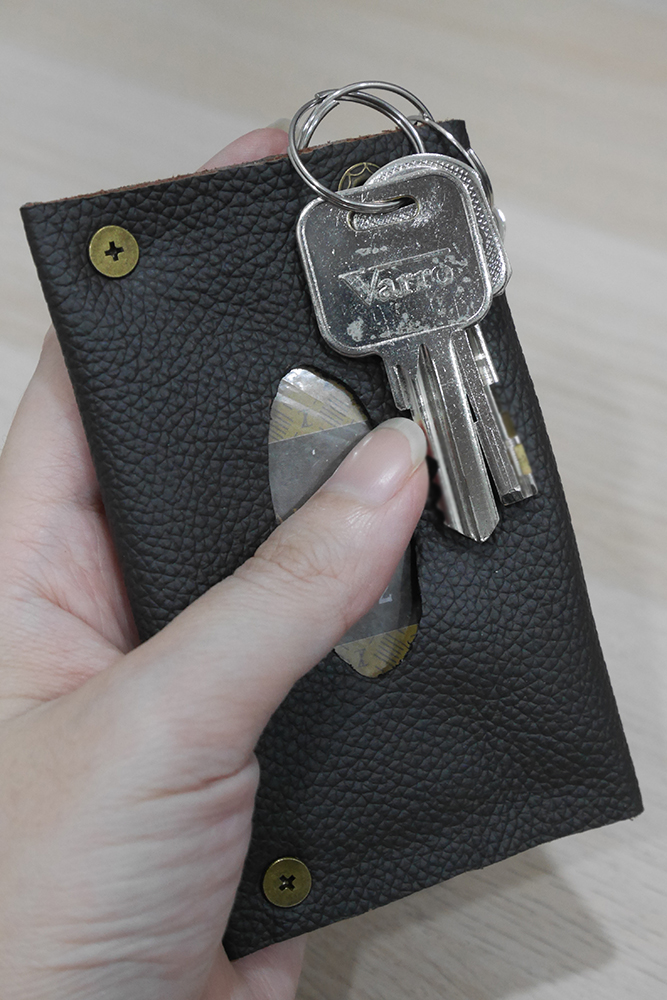 Making a key & card holder (free template) my dainty dreams