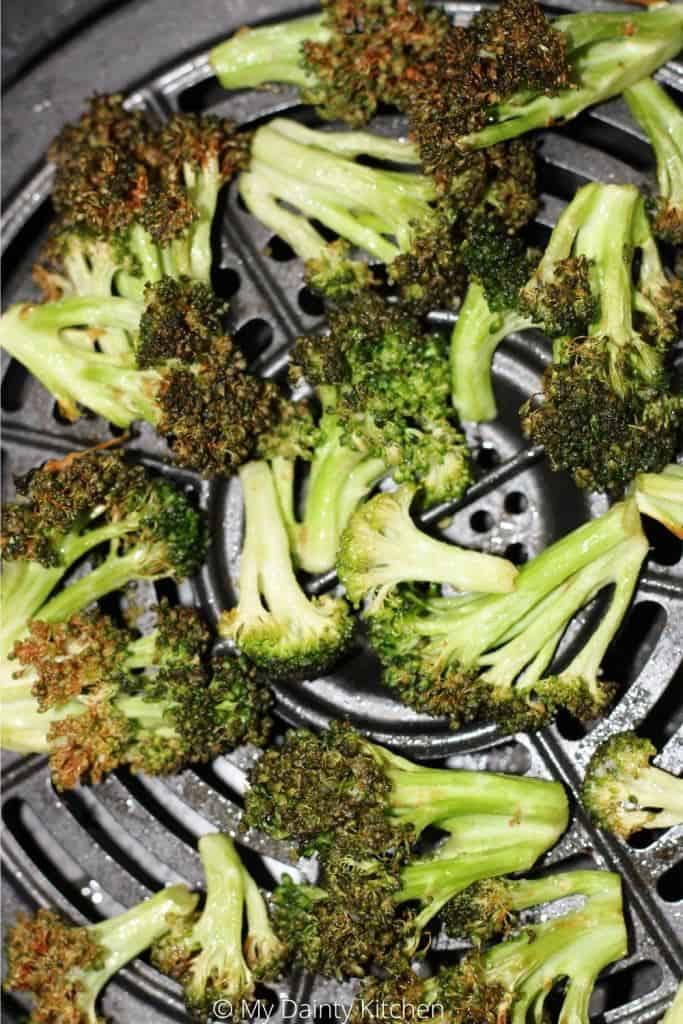 Air Fryer Broccoli My Dainty Kitchen