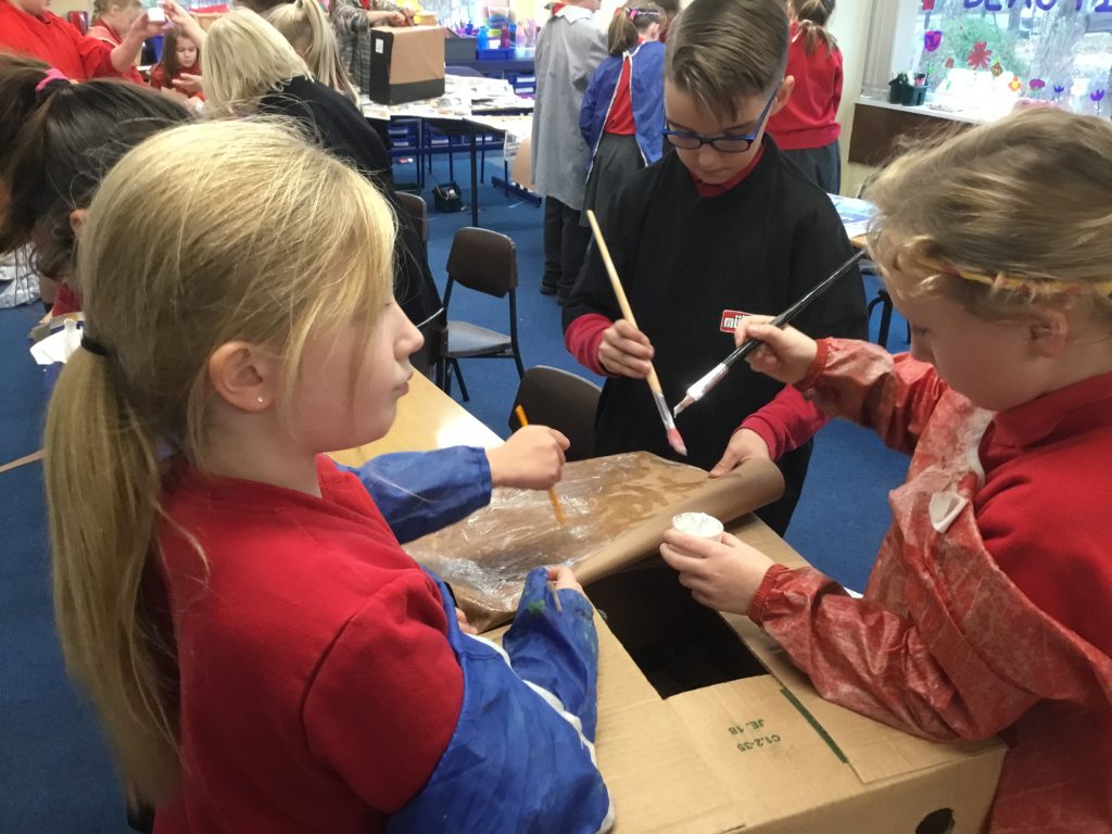 Evacuee Suitcases Myddle CE Primary and Nursery School