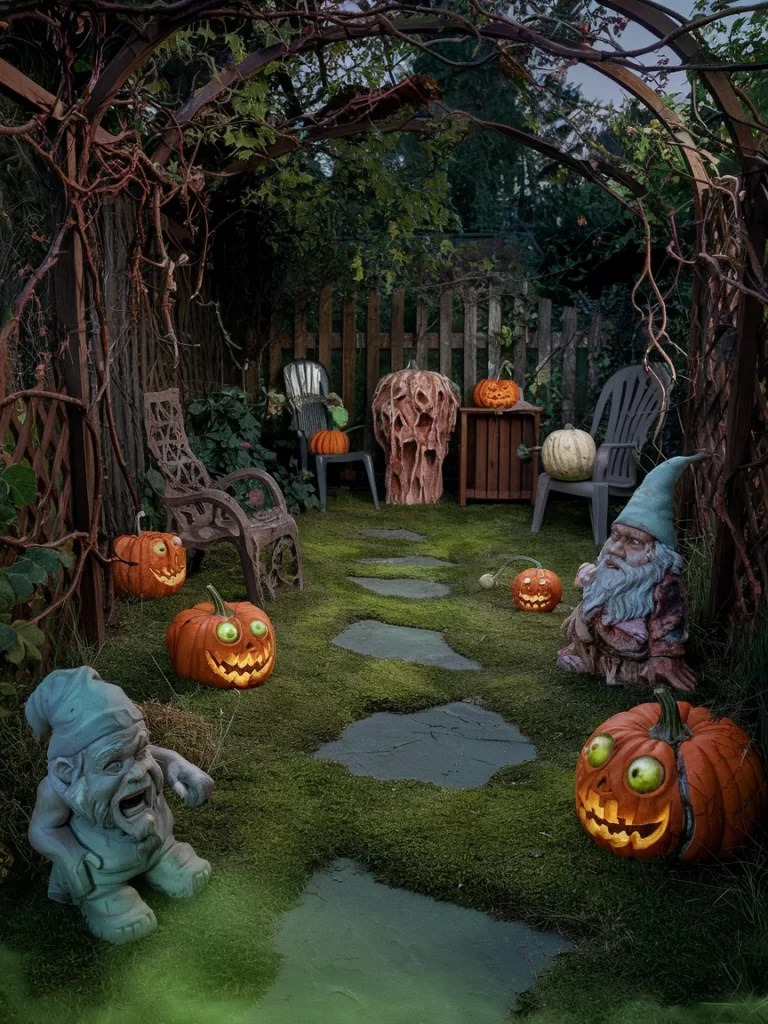 These 25 Outdoor Halloween Decorations Will Give Everyone Chills