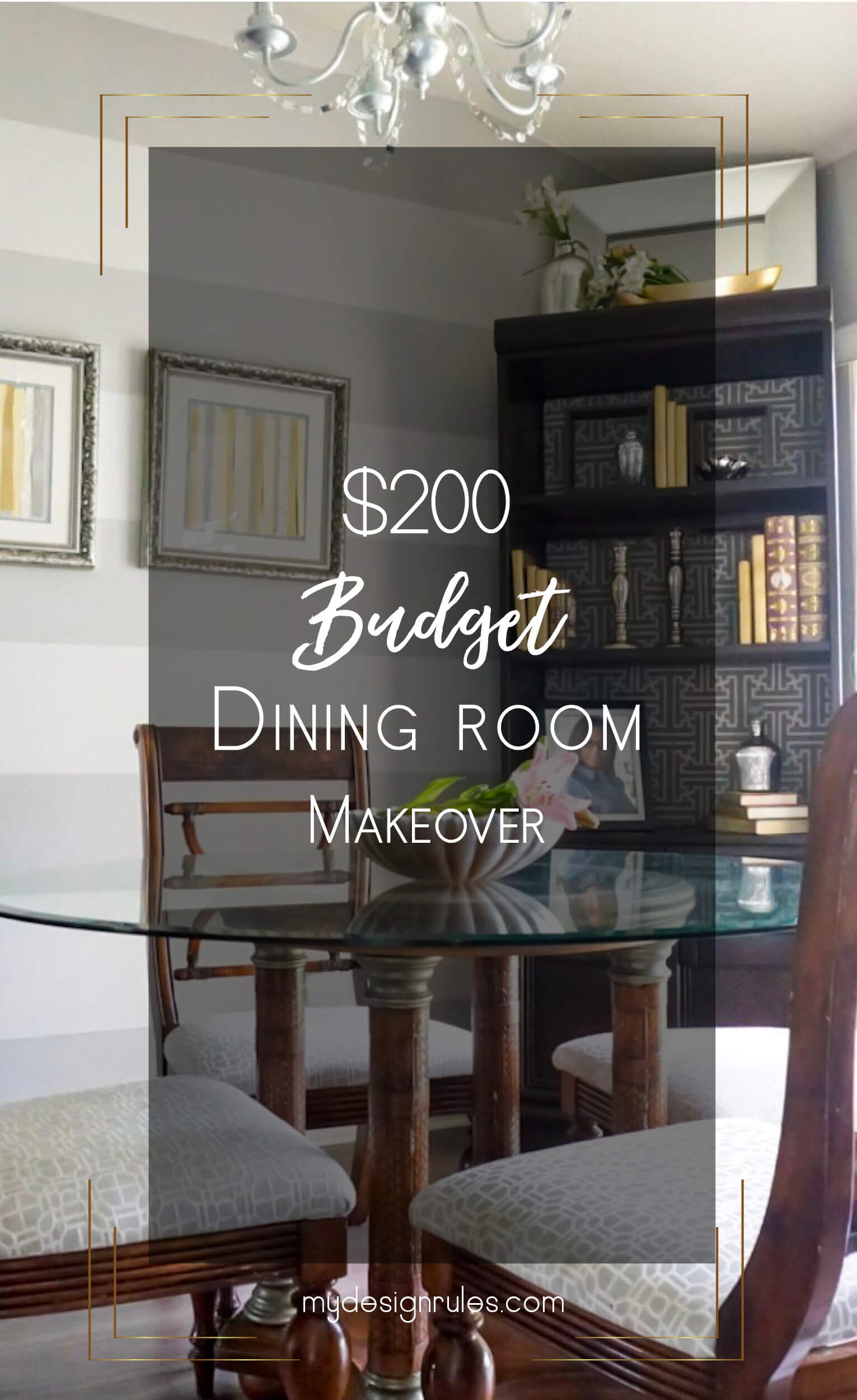 200 Budget Dining Room Makeover My Design Rules