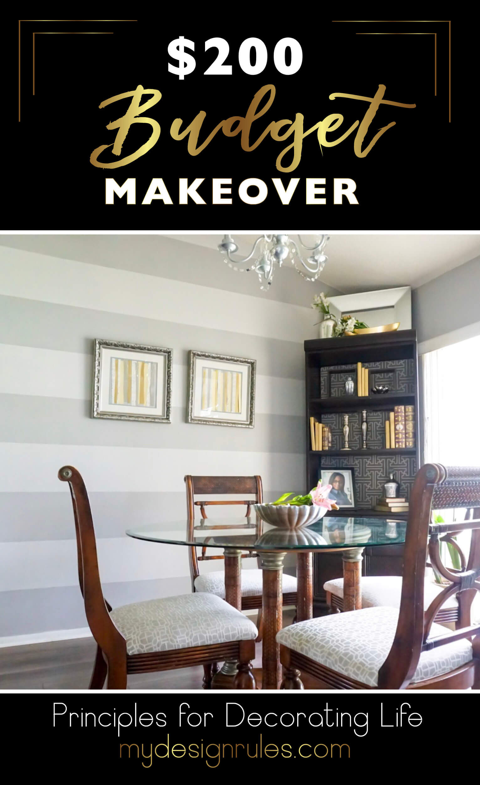 200 Budget Dining Room Makeover My Design Rules