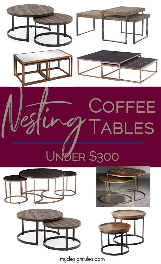 Nesting Coffee Tables that are Stylish & Affordable My Design Rules