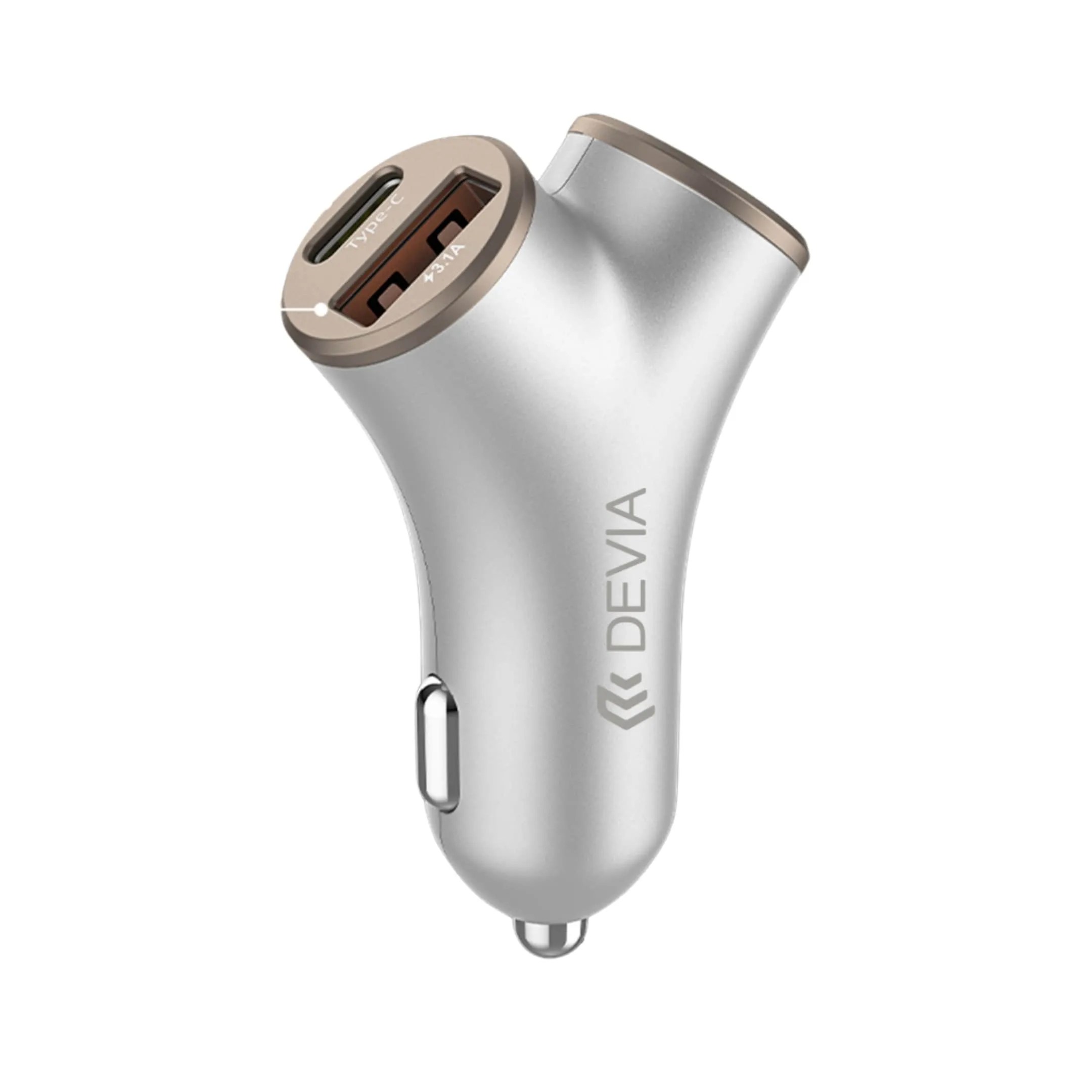 Smart Series 2A+2C 48W Fast Car Charger Devia Global Mobile