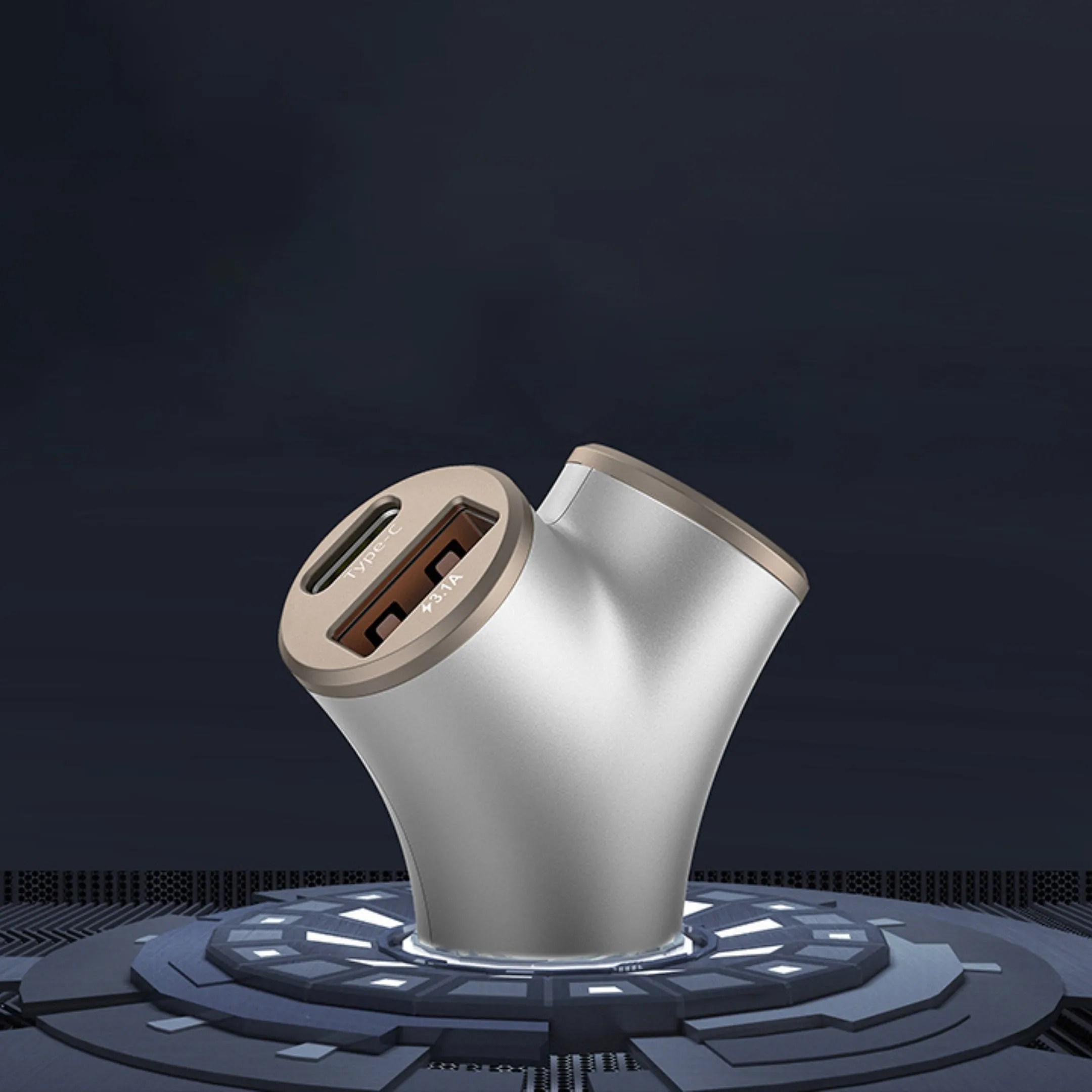 Smart Series 2A+2C 48W Fast Car Charger Devia Global Mobile