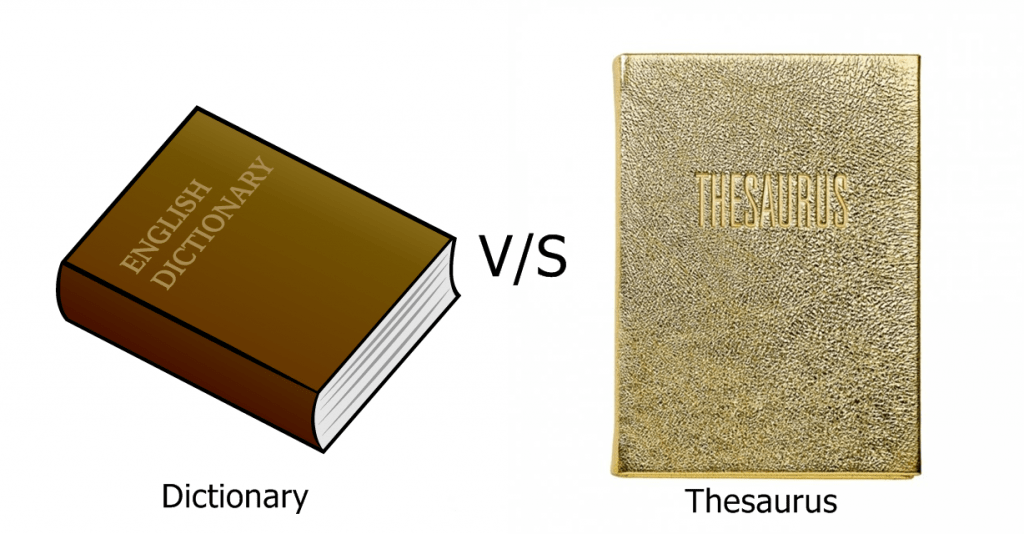 Difference Between Dictionary and Thesaurus Dictionary and Thesurus