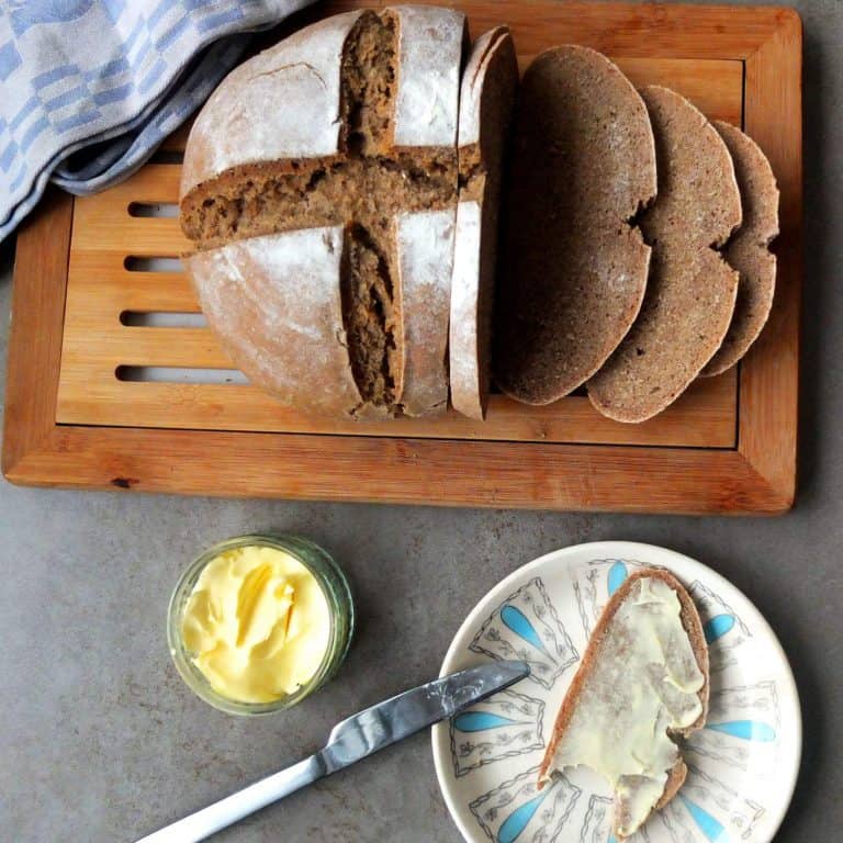 Easy German Rye Bread with Yeast (Roggenbrot) My Dinner