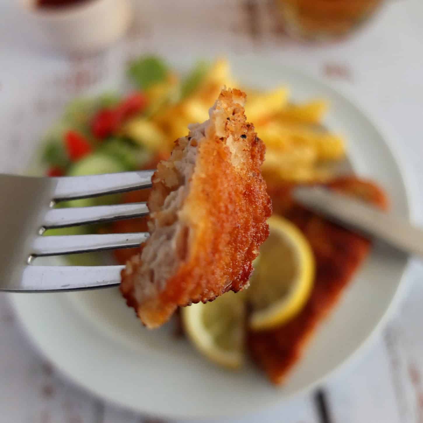 Turkey Schnitzel (Putenschnitzel Wiener Art) My Dinner