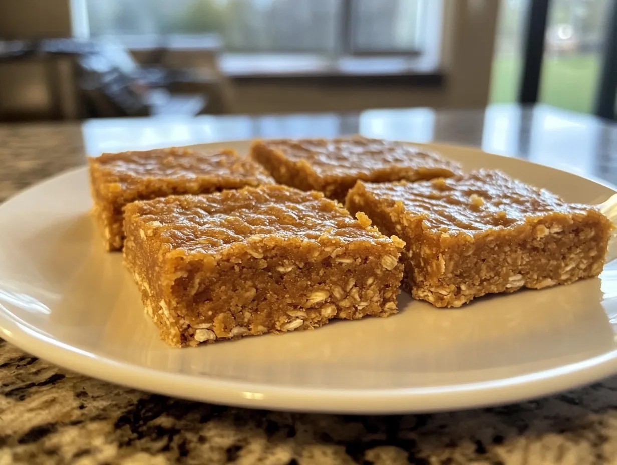 Peanut Butter & Pumpkin Bars for Dogs Recipe mydogrecipe