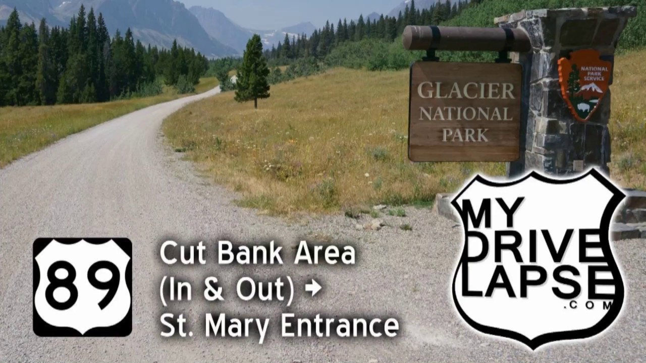 Glacier National Park’s Cut Bank Area In & Out Drive MyDrivelapse