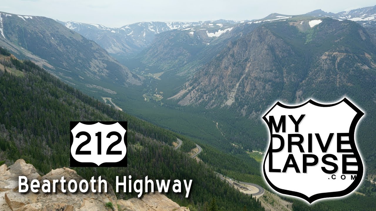 Beautiful Beartooth Highway! Red Lodge to Beartooth Pass MyDrivelapse