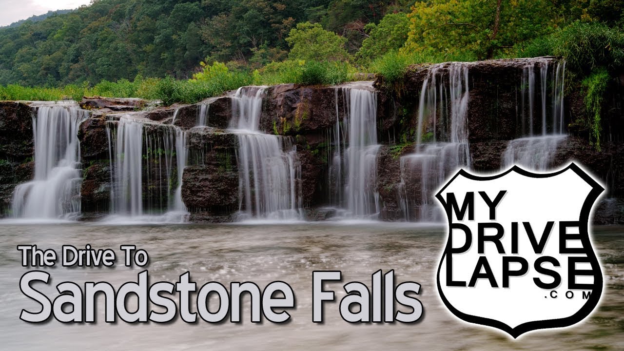 The Drive to Sandstone Falls from Hinton, West Virginia MyDrivelapse