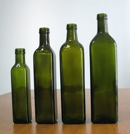 Marasca green glass oil bottle Glass bottle manufacturerMC Glass