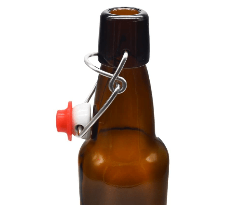 Swing top amber beer glass bottles Glass Bottle & Jars Wholesale