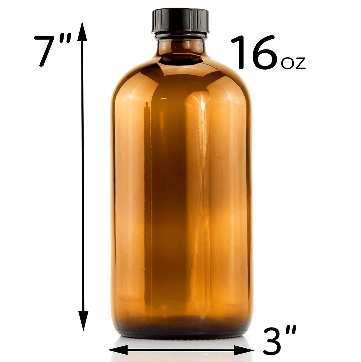 Amber round glass Kombucha tea bottle Glass bottle manufacturerMC Glass