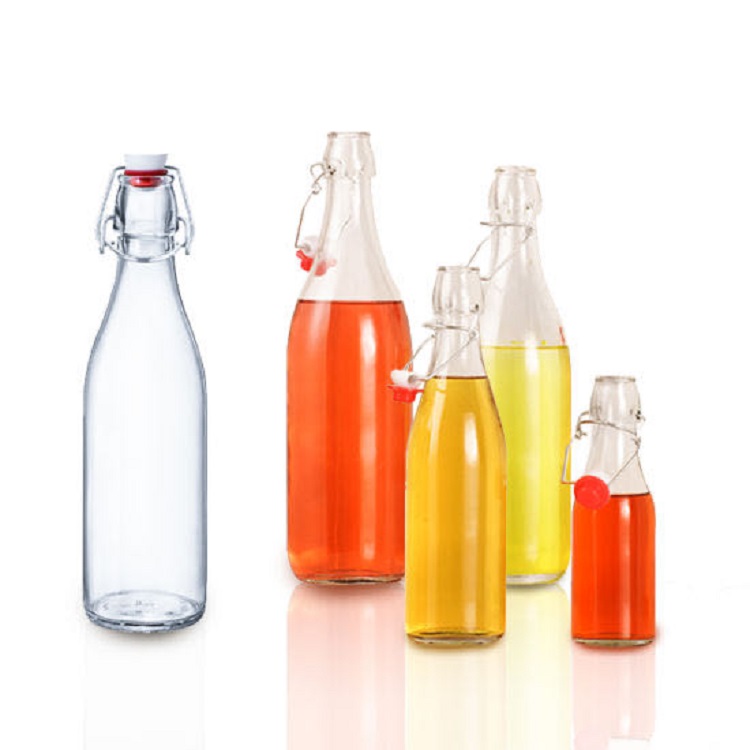 Swing top amber glass bottle Glass bottle manufacturerMC Glass