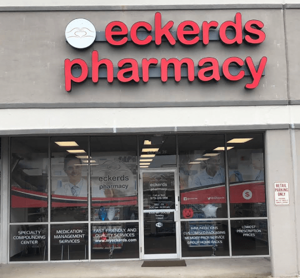 The establishment is listed under pharmacy category. Pharmacy in Lake Jackson TX 77566 Eckerds Pharmacy