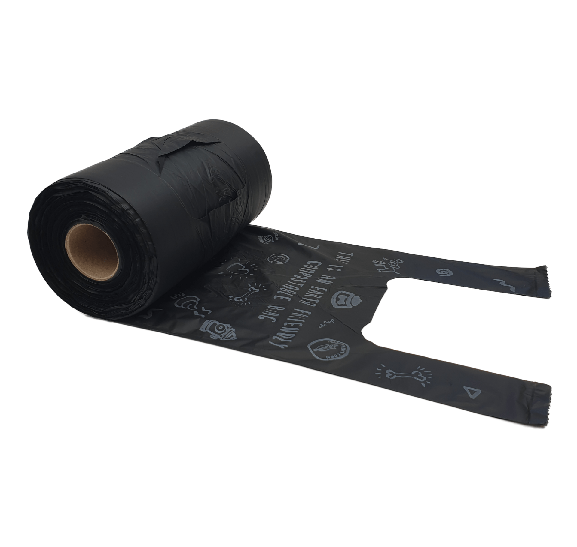 Pet Waste Bags with Handles on a roll MyEcoBag