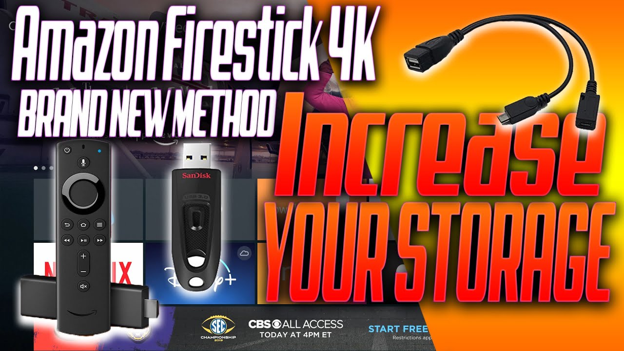 Fire TV Stick 4K (Expanded Storage) Firesticks Unlimited Builds