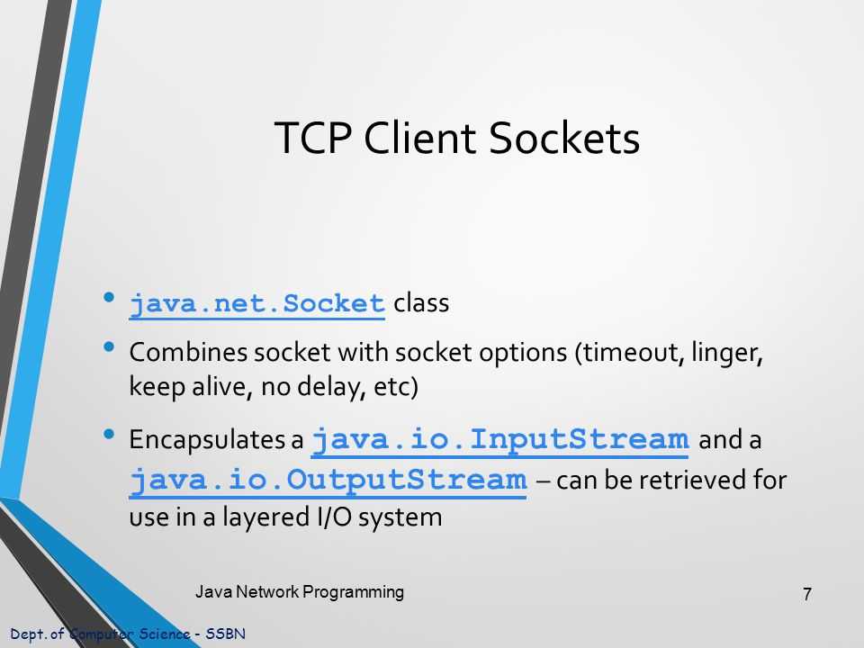 Tcpclient класс