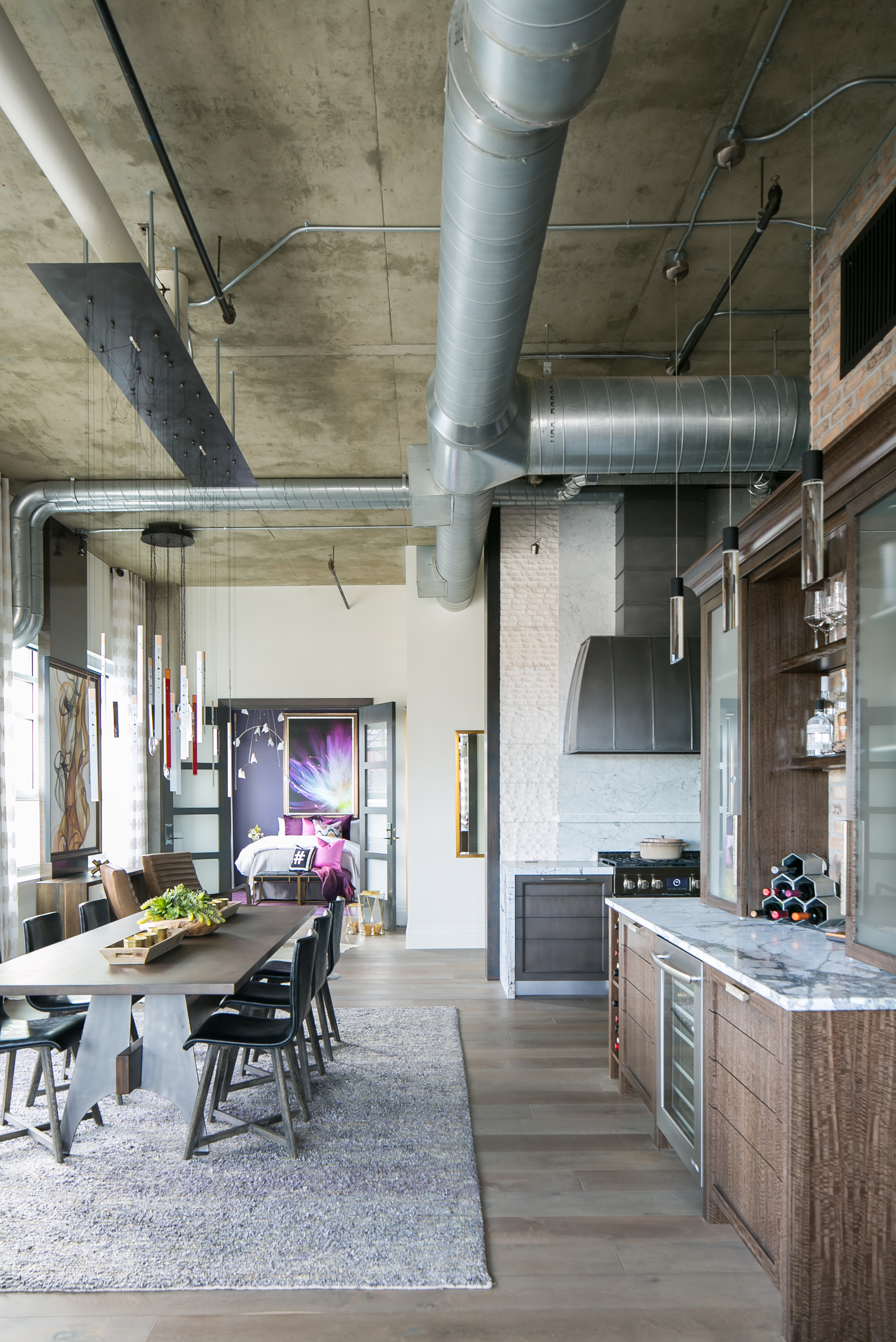 Downtown Denver Loft Exquisite Kitchen Design Portfolio