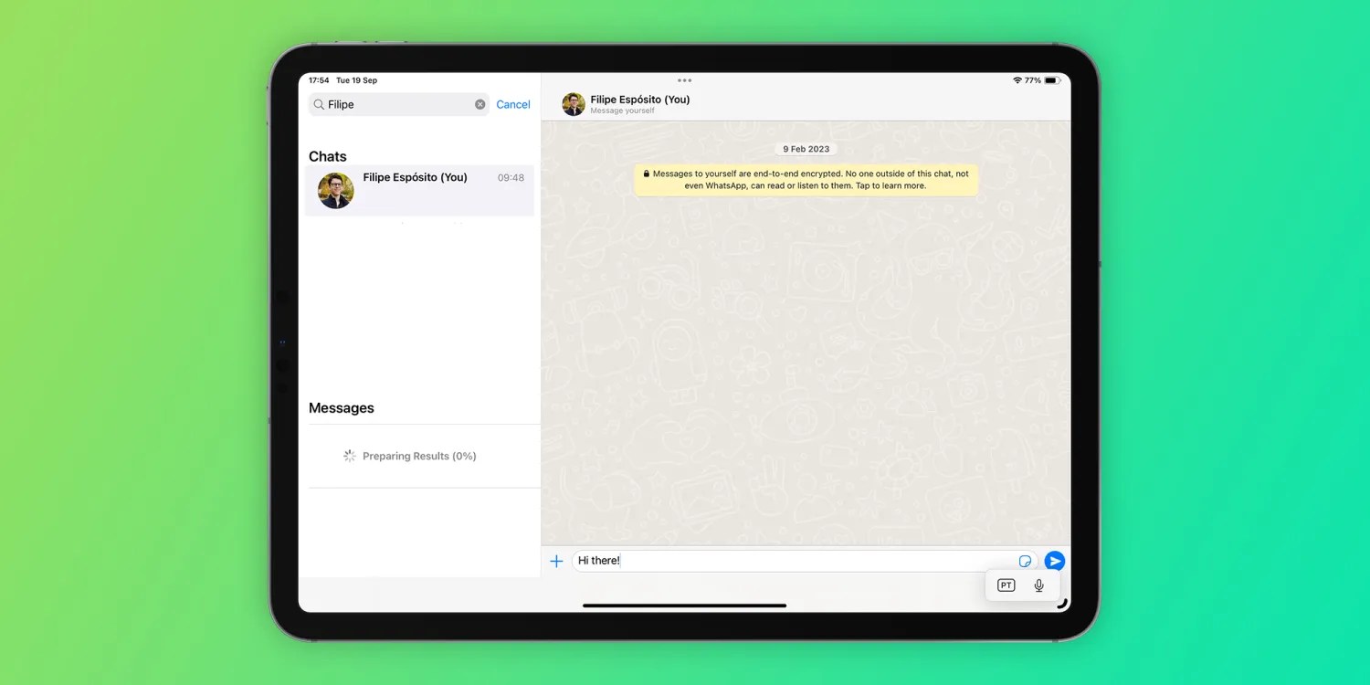 WhatsApp Delights iPad Users with New Beta App Your Messages, Anywhere