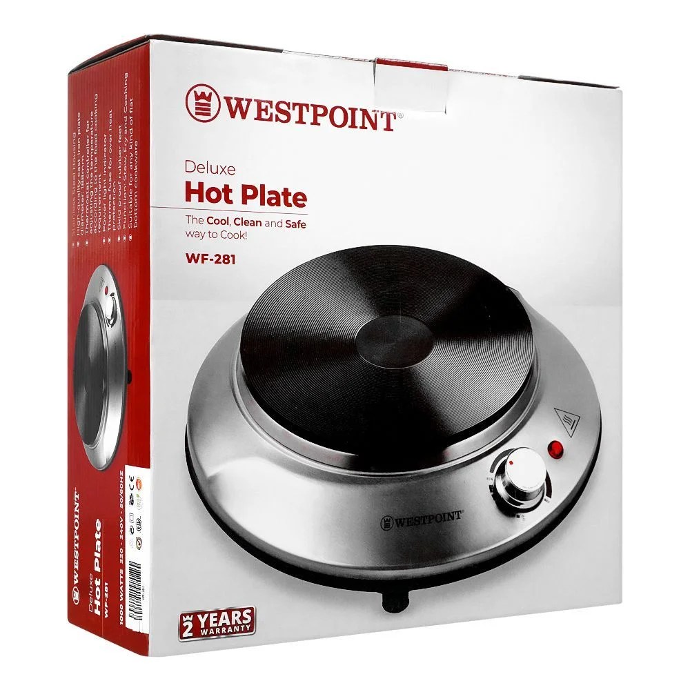 Westpoint Hot Plate WF281 with official Warranty myelectronics