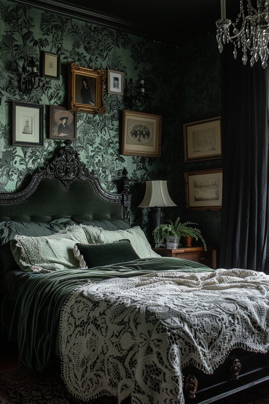 29 Goth Boho Bedroom Designs for an Edgy and Eclectic Space My