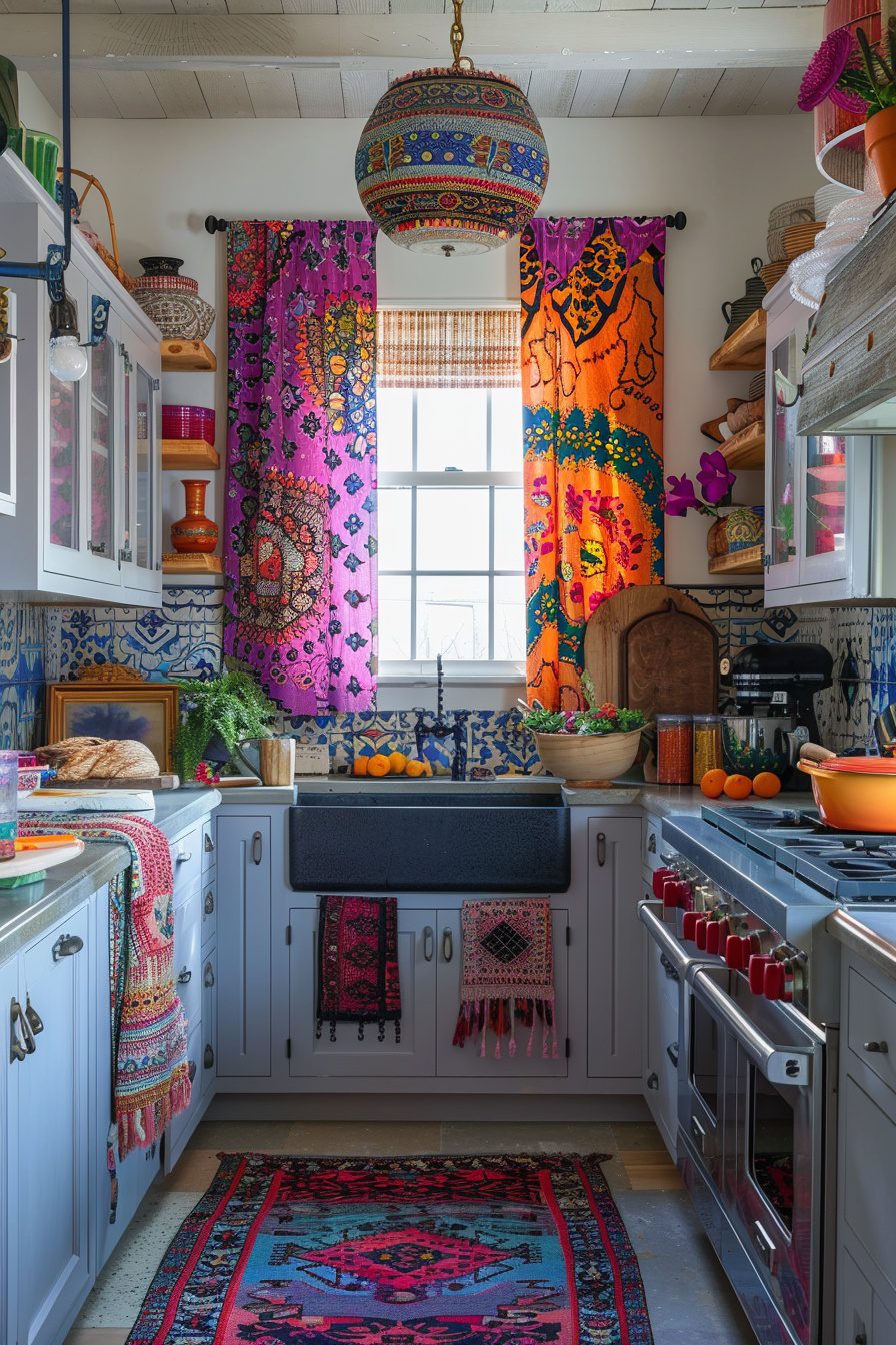 29 Boho Kitchen Curtains for a Chic Makeover My Elegant Home