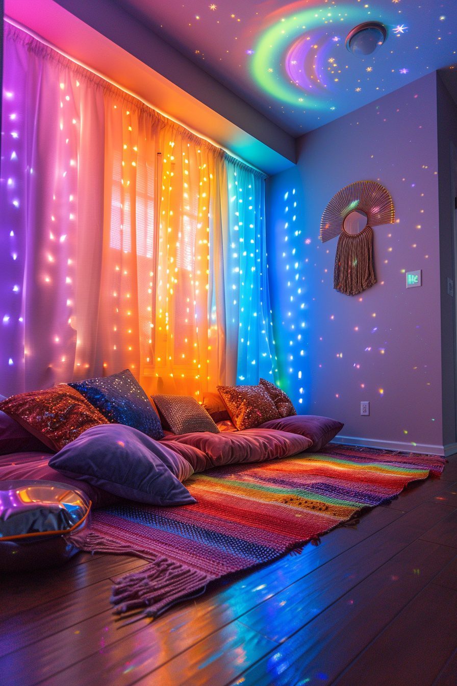 29 Rainbow Bedroom Ideas for Kids and Teens My Elegant Home