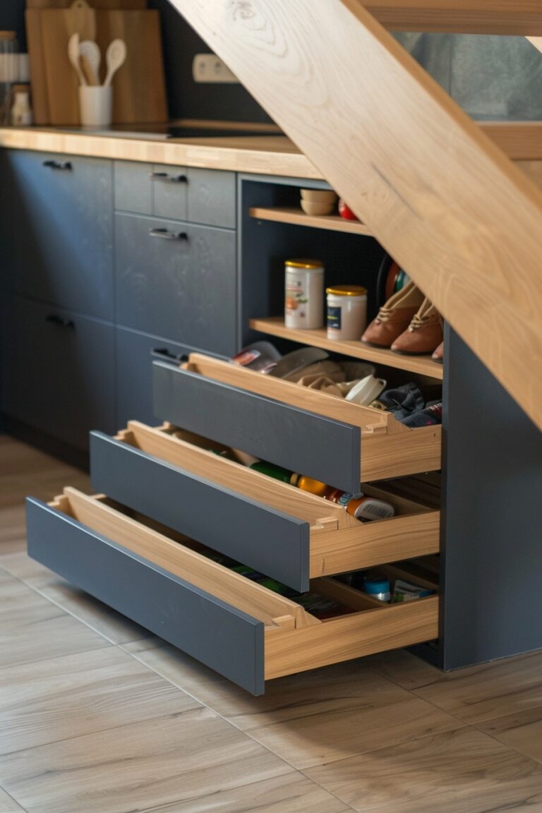 29 Staircase Storage Under Stairs Ideas to Maximize Your Home's Space