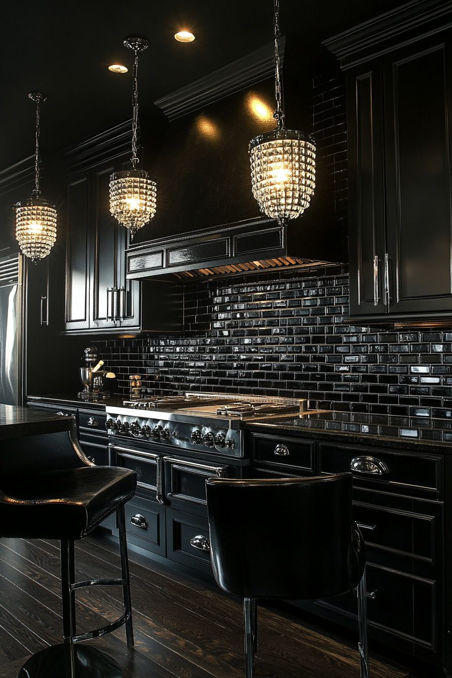 29 Western Gothic Kitchen Ideas to Add Dark Elegance to Your Cooking