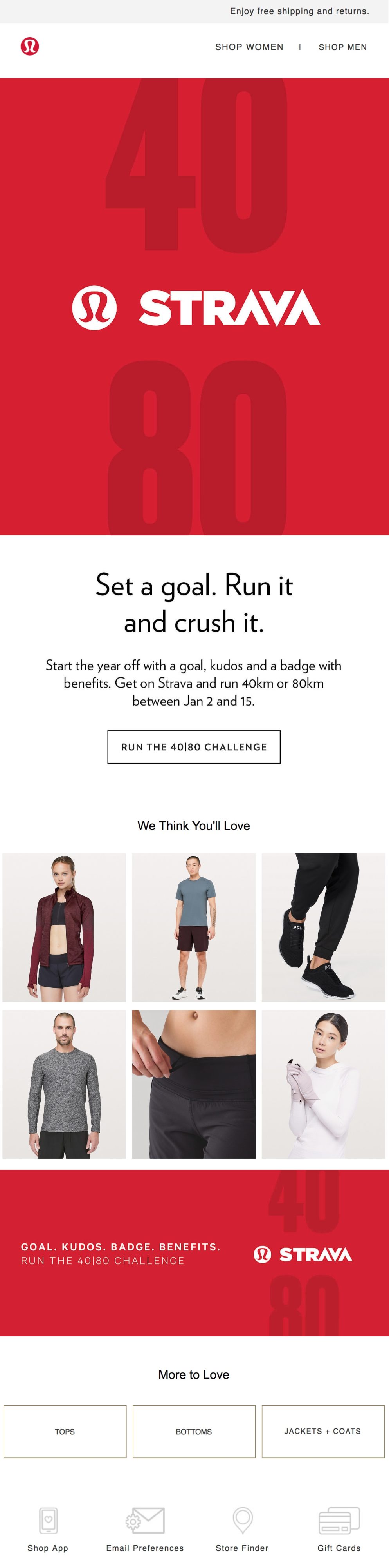Email Showdown Lululemon Vs. Outdoor Voices Email Marketing Software