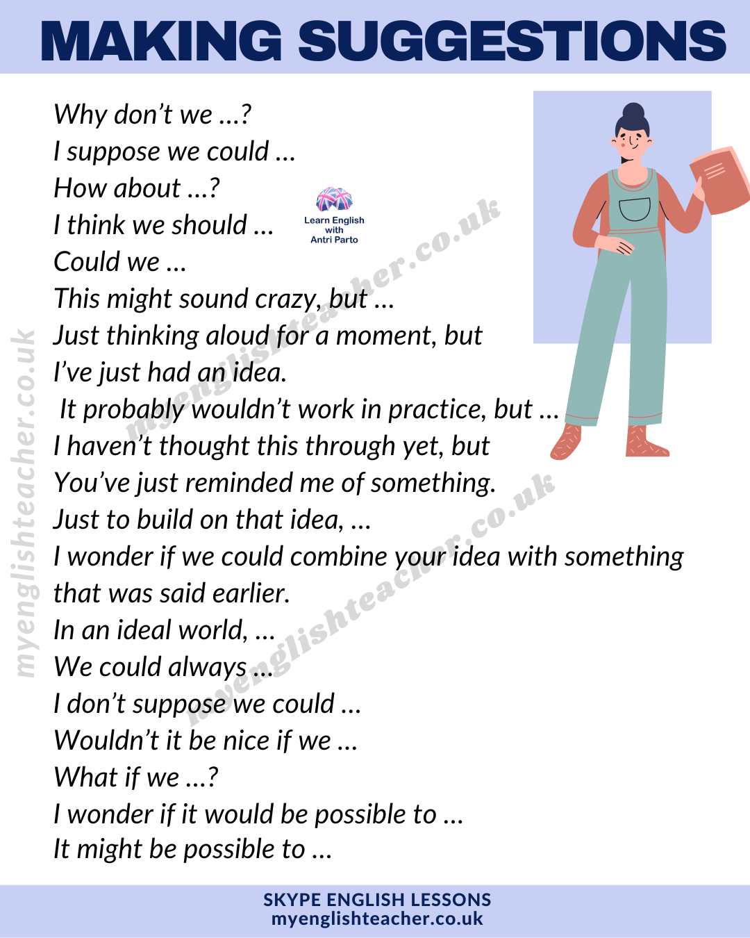 Phrases for Making Suggestions My Lingua Academy