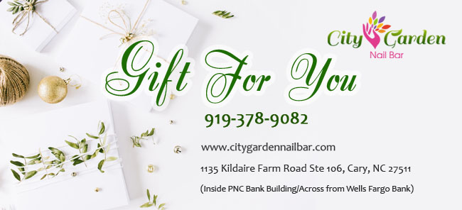 EGift City Garden Nail Bar of Cary, NC