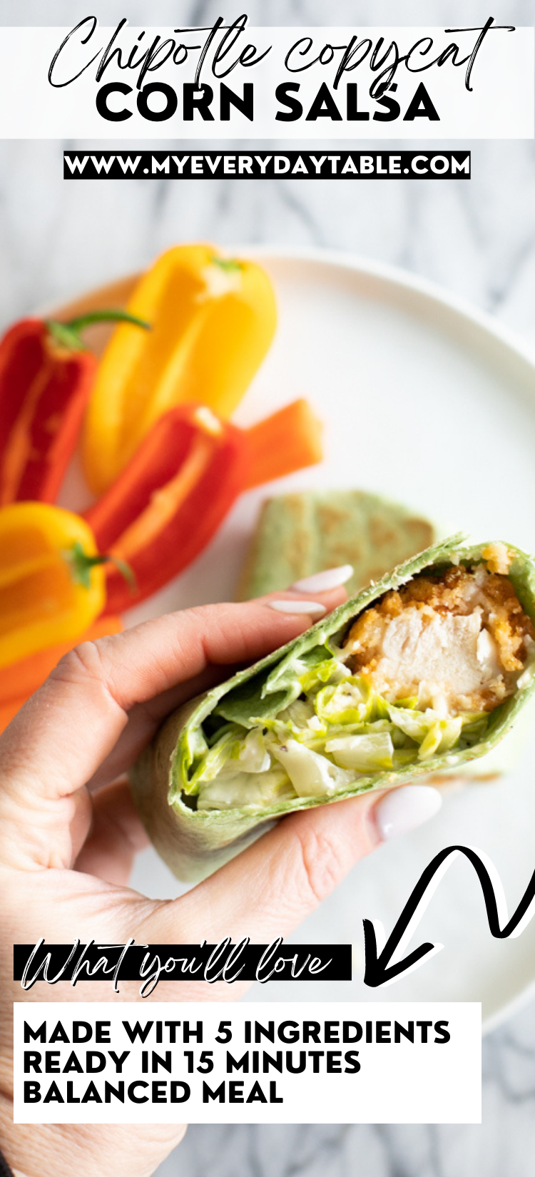 Crispy Chicken Caesar Wrap Recipe My Everyday Table