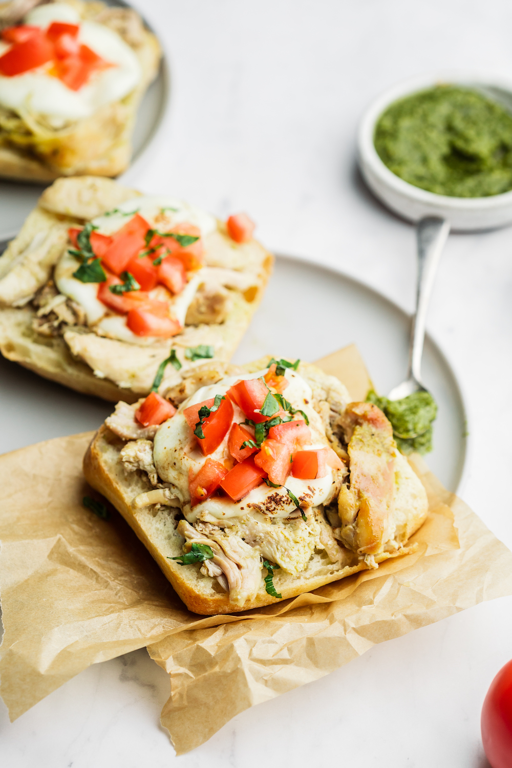 2Ingredient Crockpot Pesto Chicken Recipe