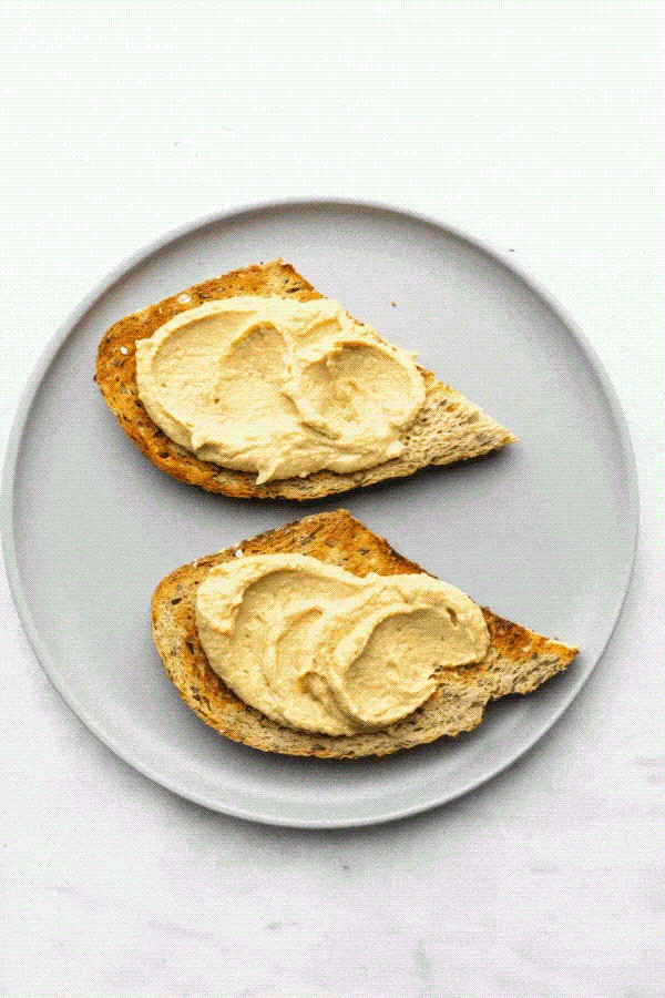 5Minute Hummus Toast (9 Ways!)