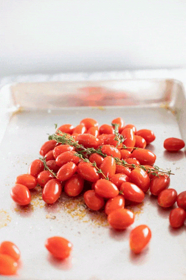 Delicious Roasted Grape Tomatoes Recipe 5 Minutes Prep!