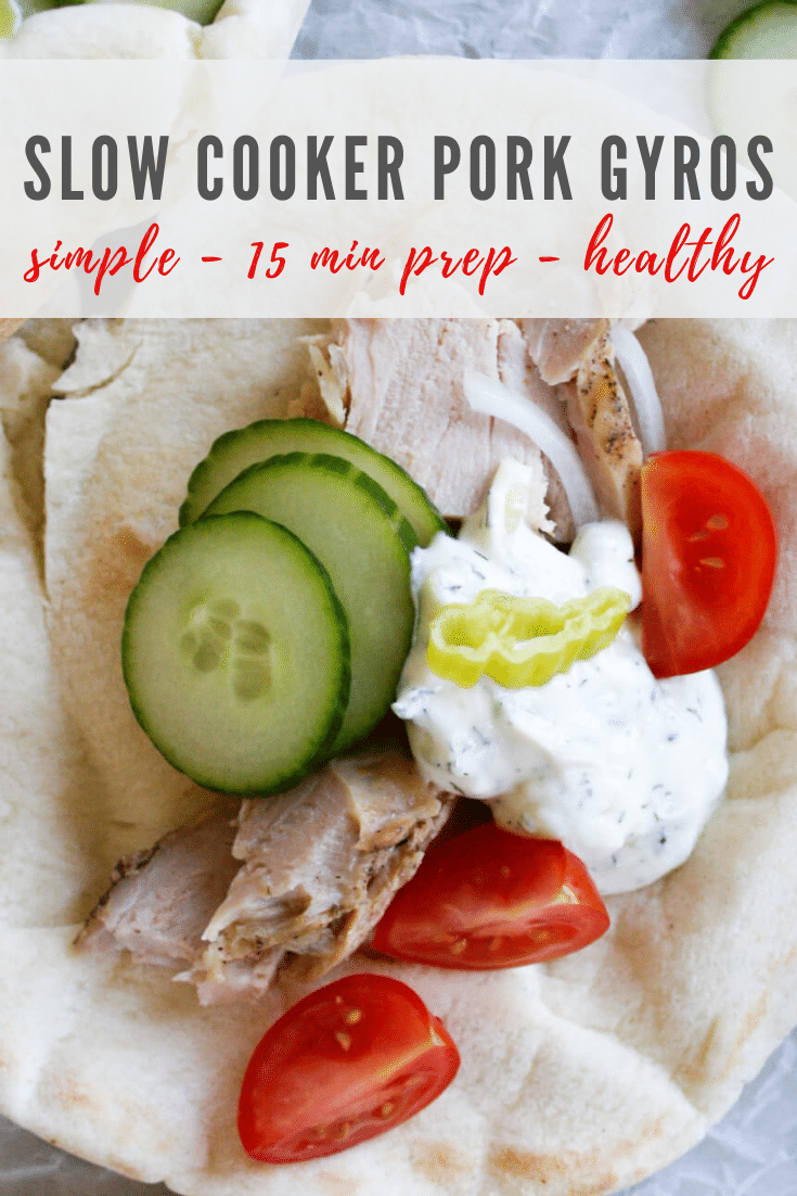 Slow Cooker Pork Loin Gyros Recipe My Everyday Table