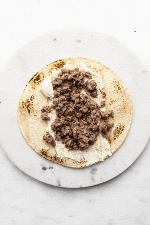 Moroccan Spiced Ground Lamb Tacos