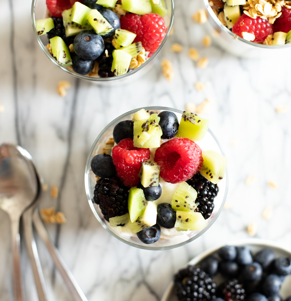 Healthy Greek Yogurt Parfait Recipe 5 Minute Nutritious Breakfast!