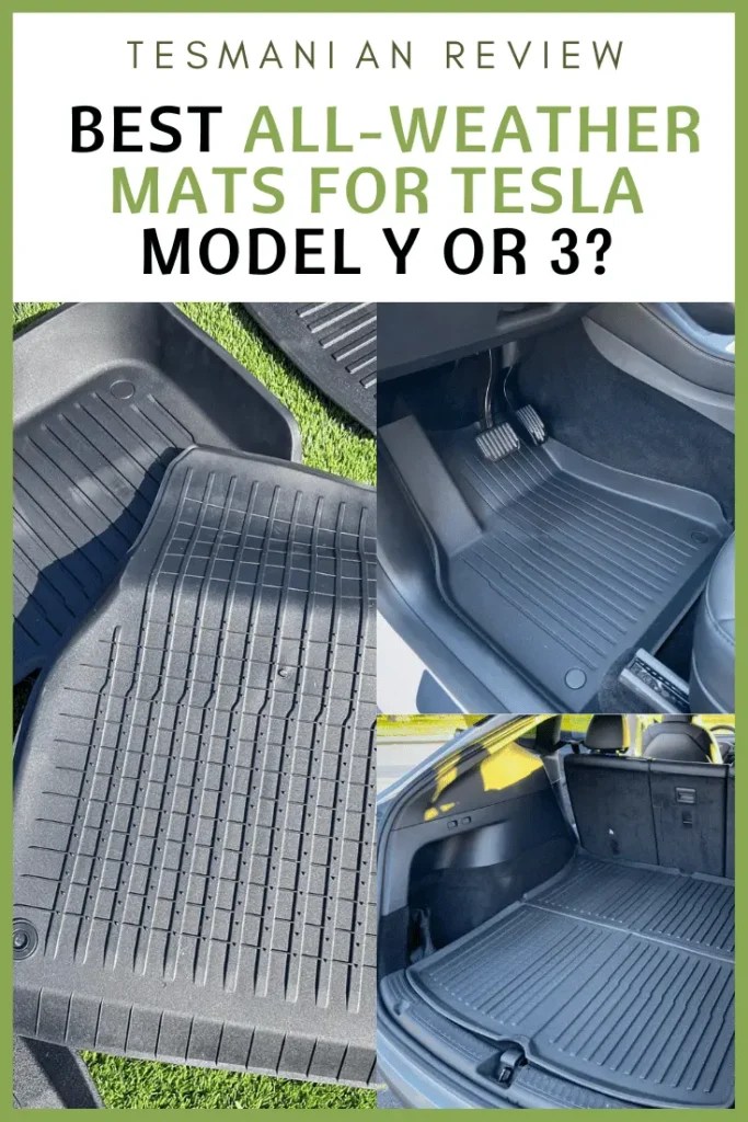 Tesmanian The Best All Weather Mats for Tesla Model Y or 3?